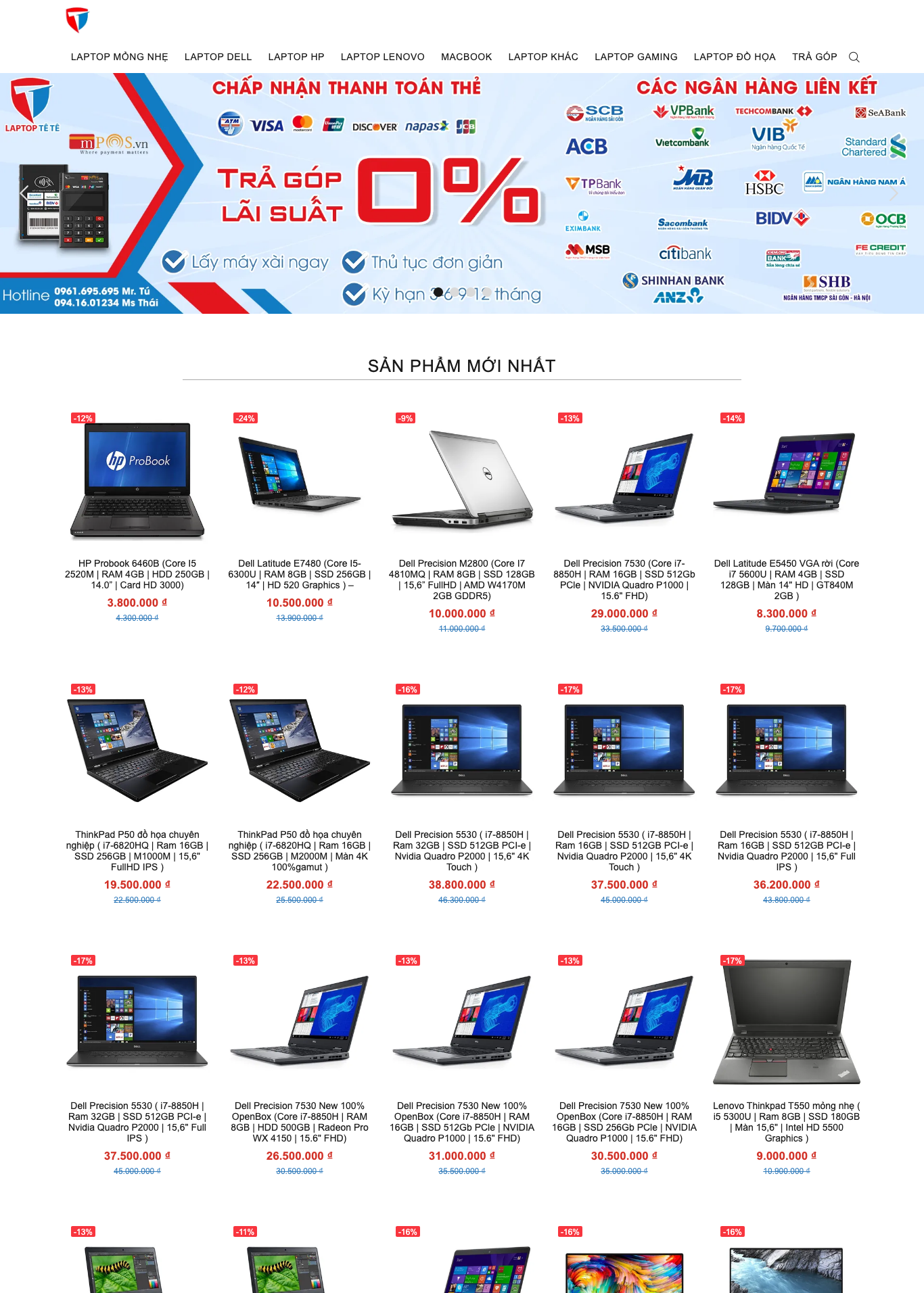 Laptop Tê Tê