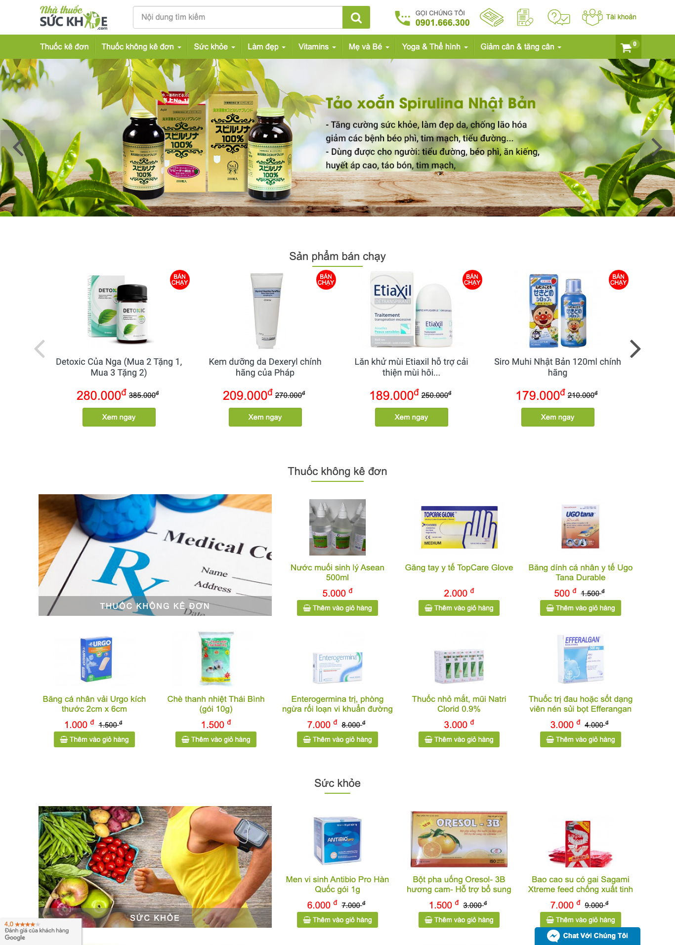 Nhà thuốc sức khỏe